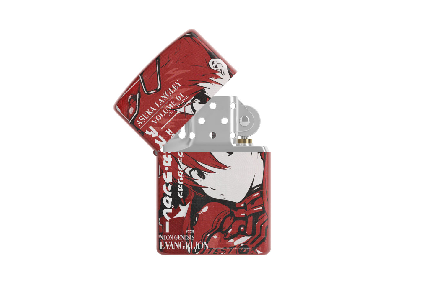 Asuka Magazine Style – Sublimated Windproof Lighter - Neon Genesis Evangelion