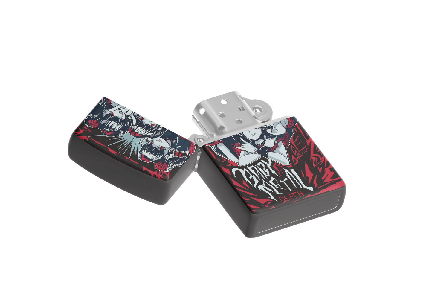 Baby Metal DEATH Pose Anime Styled– Sublimated Windproof Lighter