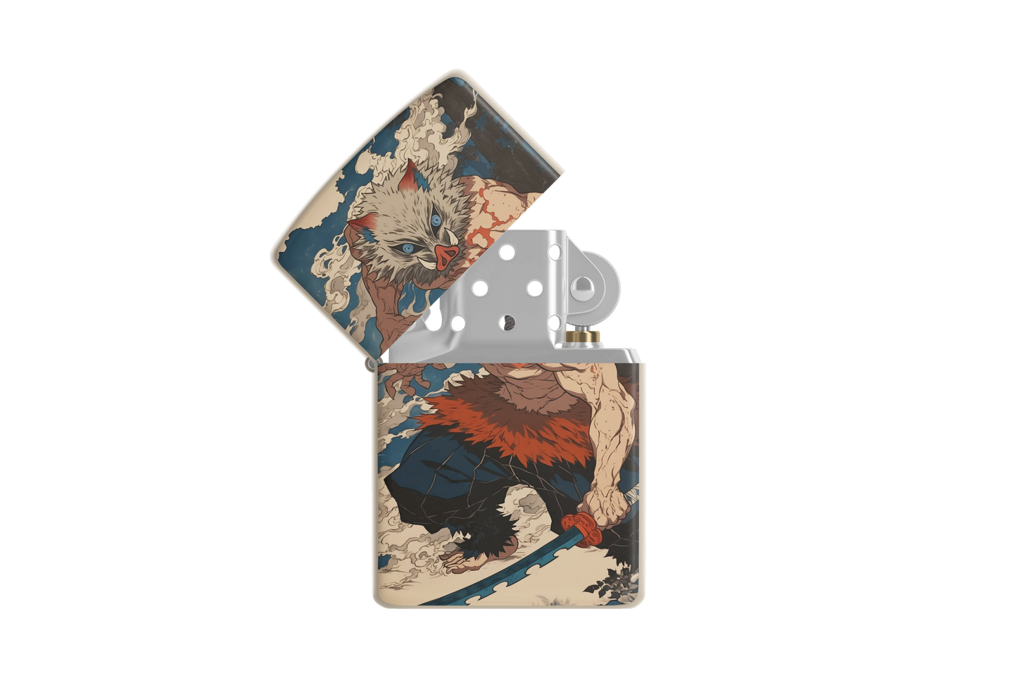 Inosuke Ukiyo-e Print - Sublimated Windproof Lighter – Demon Slayer