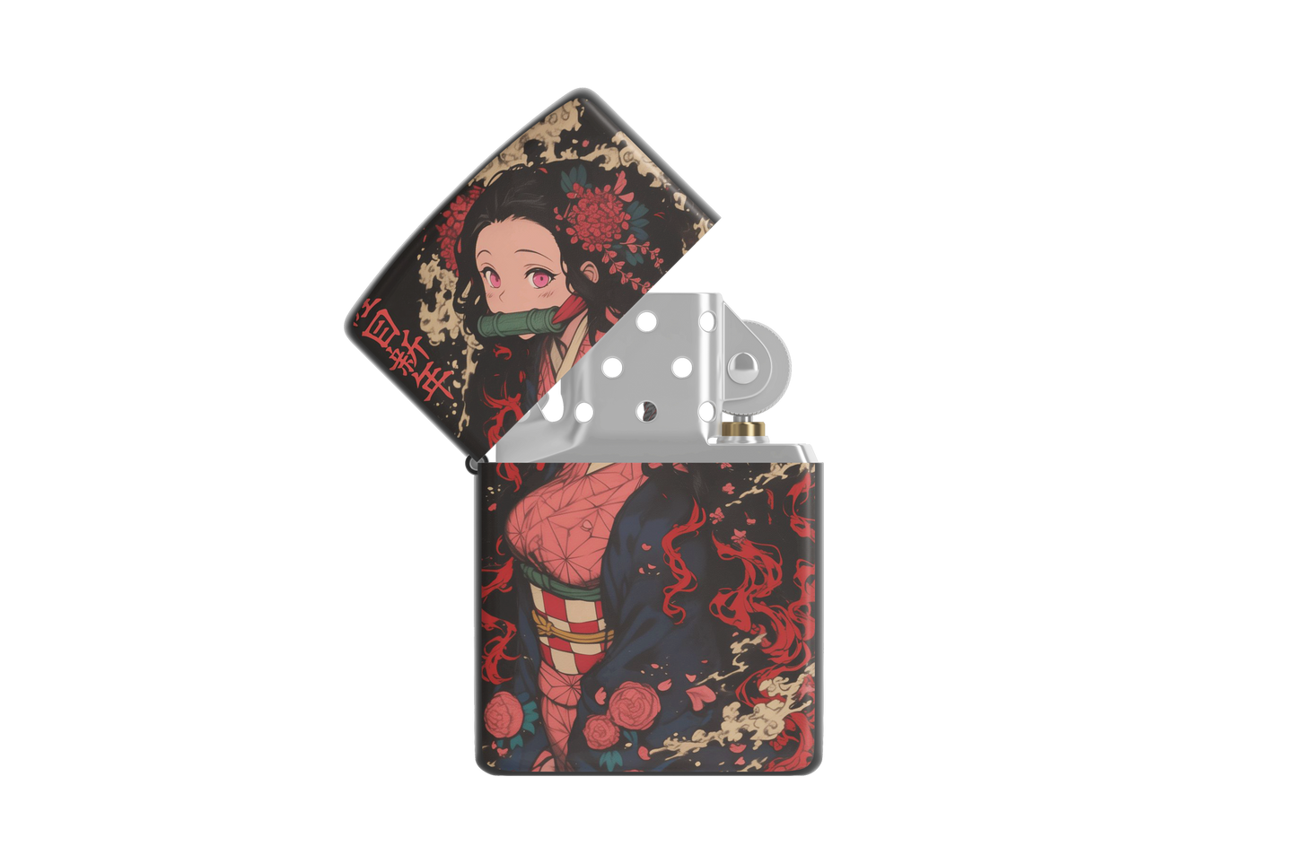 Nezuko Ukiyo-e Print - Sublimated Windproof Lighter – Demon Slayer