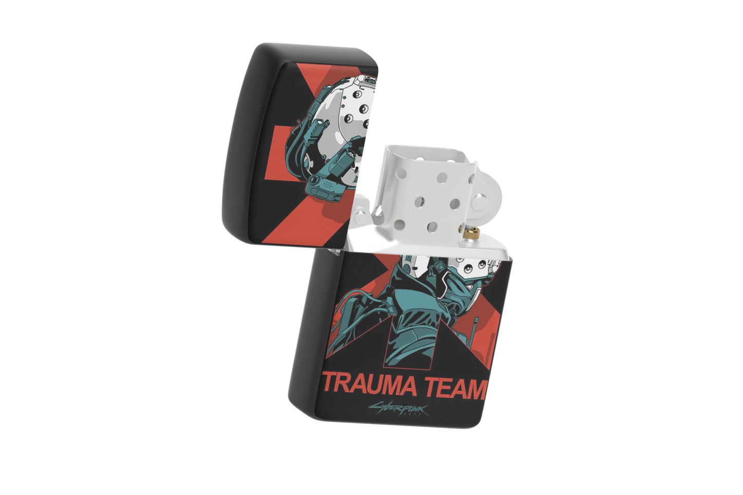 Cyberpunk 2077 Trauma Team – Engraved & Sublimated Windproof Lighter