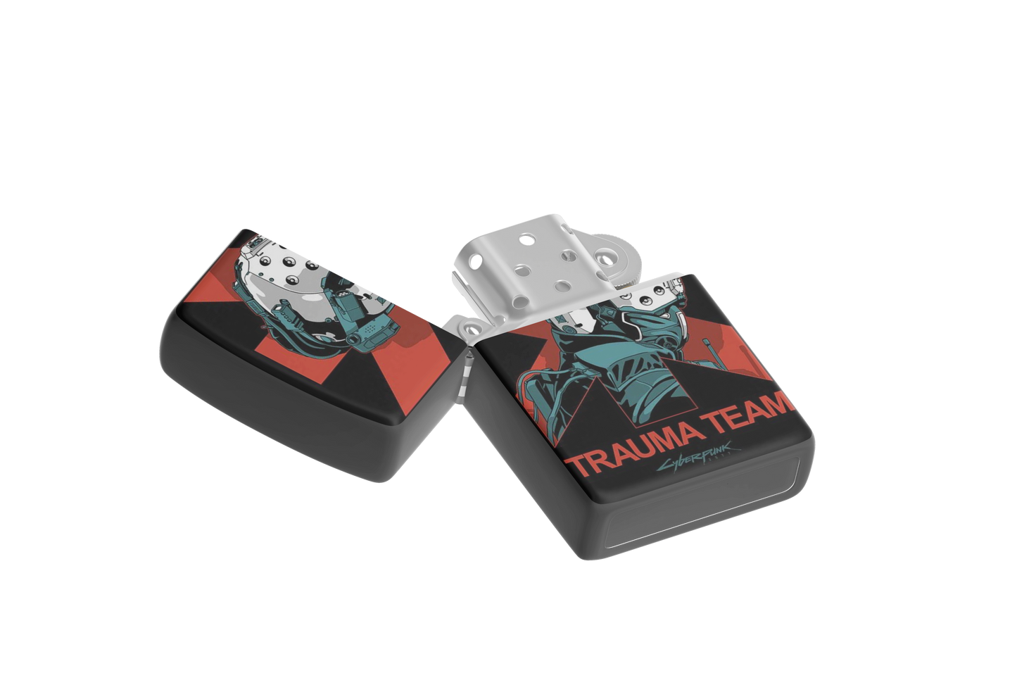 Cyberpunk 2077 Trauma Team – Engraved & Sublimated Windproof Lighter