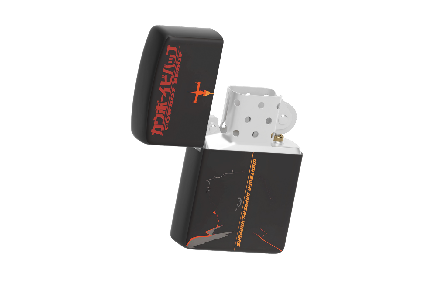 Whatever Happens, Happens – Sublimated Windproof Lighter - Cowboy Bebop