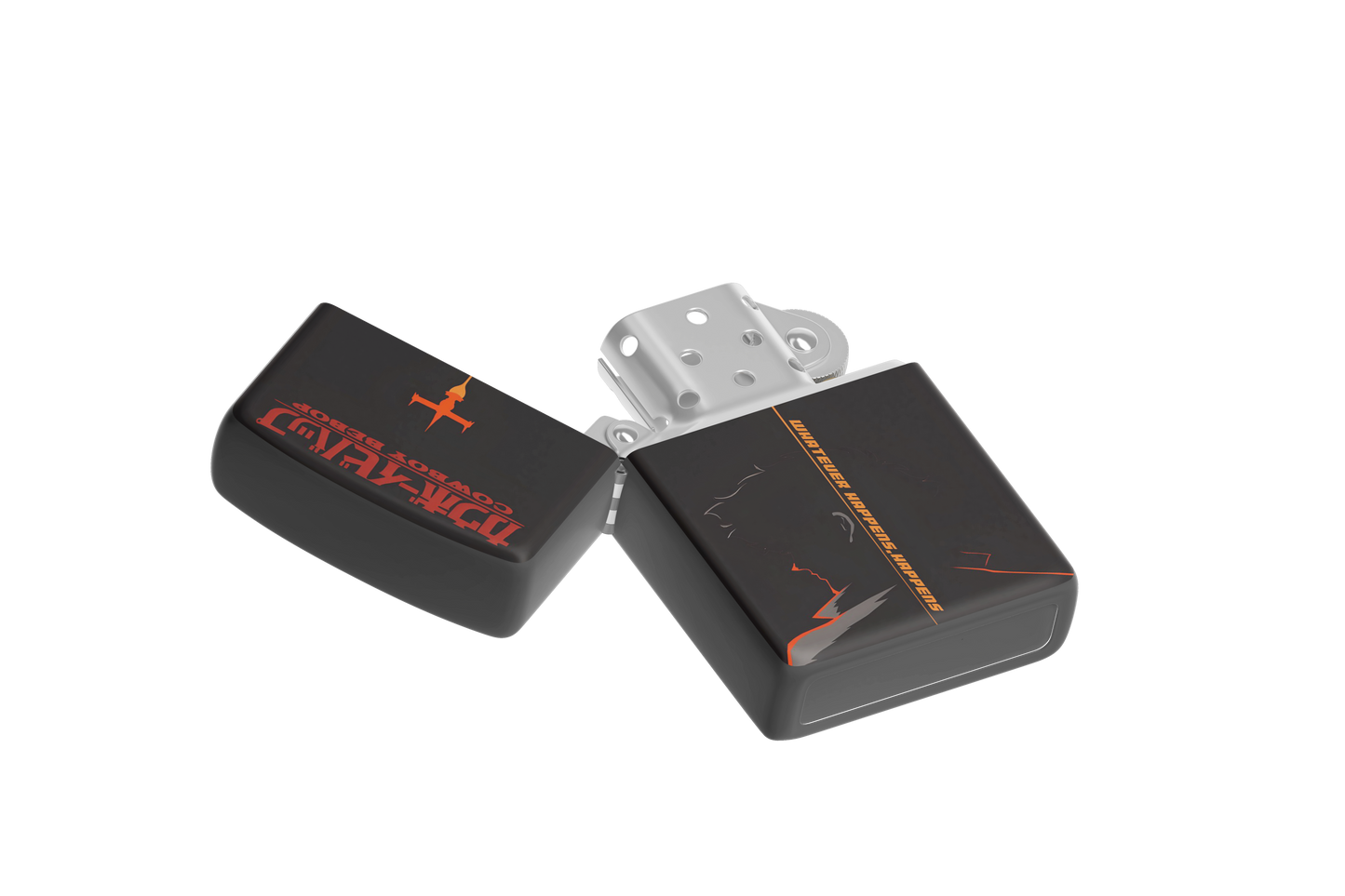 Whatever Happens, Happens – Sublimated Windproof Lighter - Cowboy Bebop