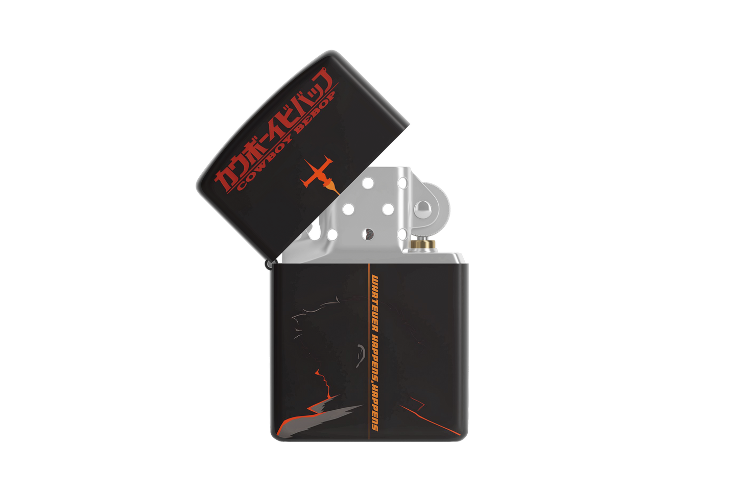 Whatever Happens, Happens – Sublimated Windproof Lighter - Cowboy Bebop