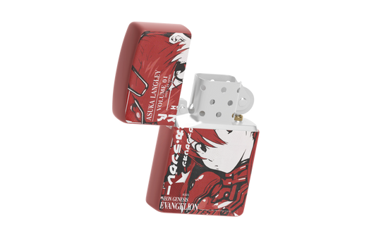 Asuka Magazine Style – Sublimated Windproof Lighter - Neon Genesis Evangelion