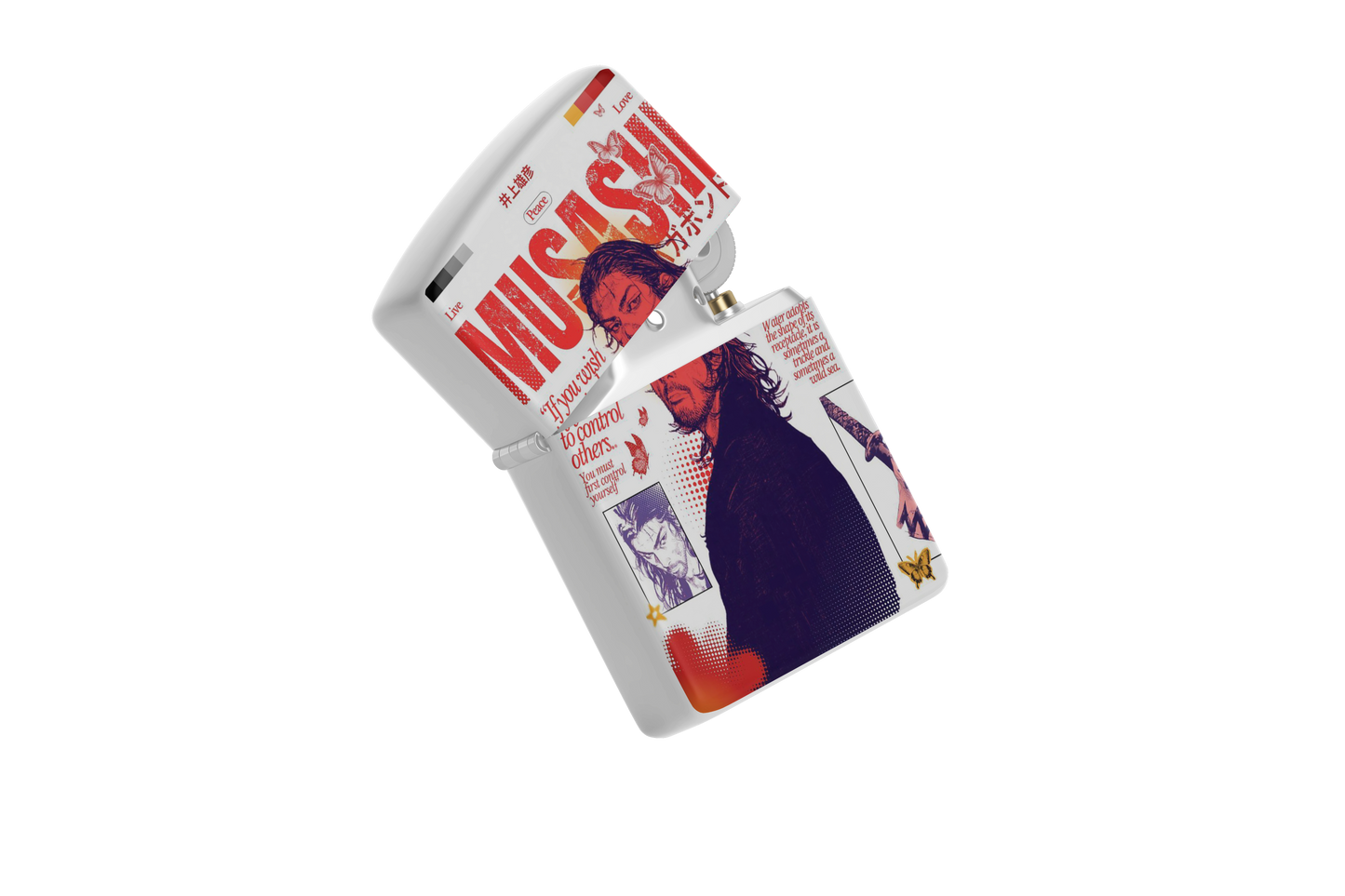 Musashi – Vagabond Poster Series – Sublimated Windproof Lighter