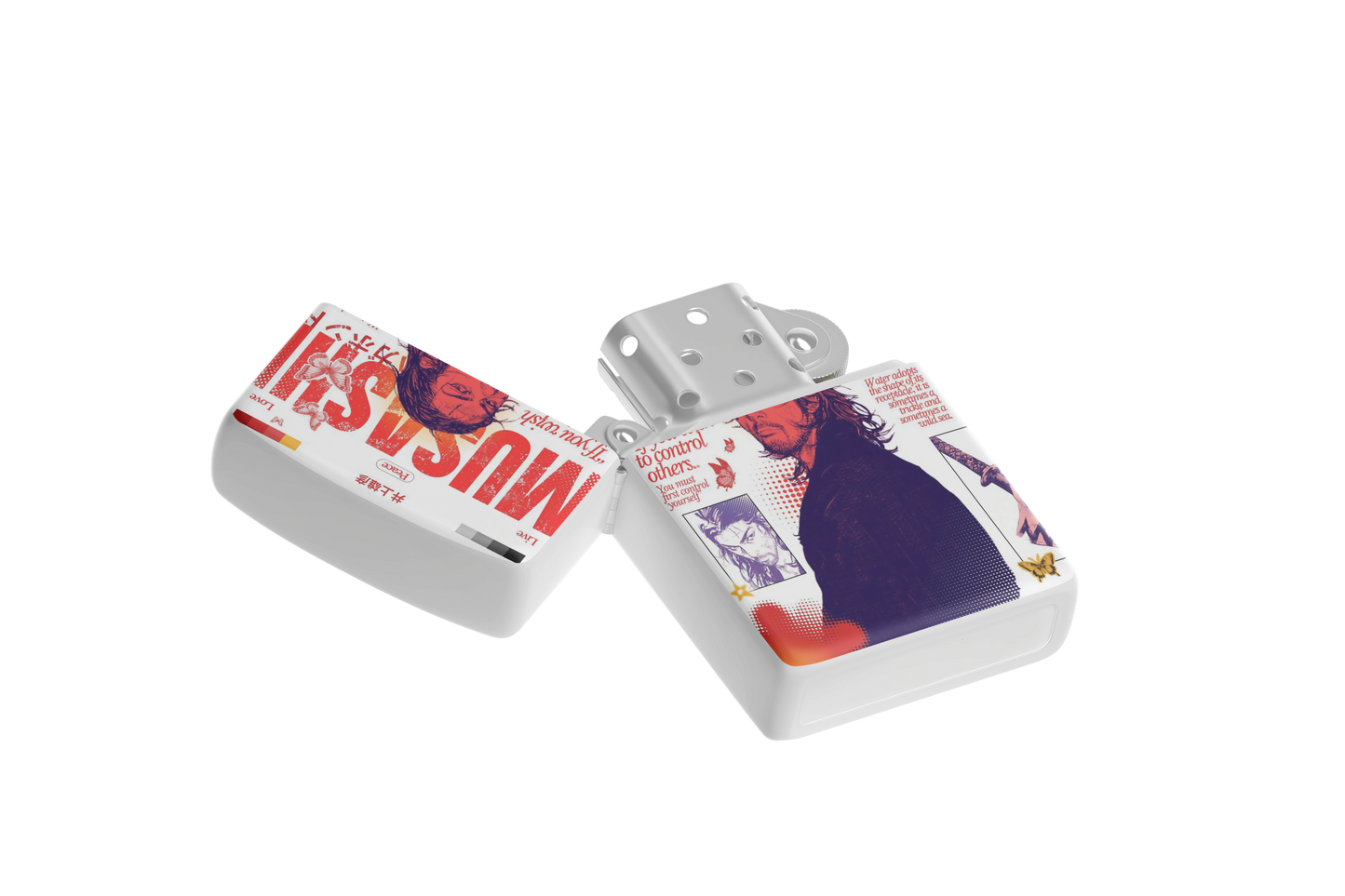 Musashi – Vagabond Poster Series – Sublimated Windproof Lighter