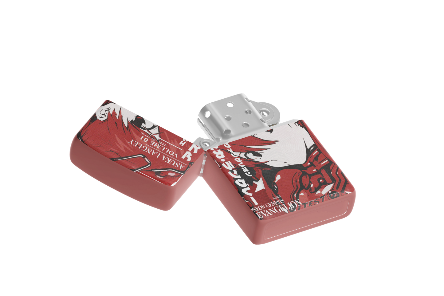 Asuka Magazine Style – Sublimated Windproof Lighter - Neon Genesis Evangelion