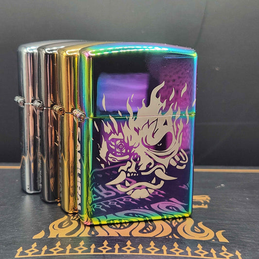 Samurai-Inspired Musical Arc Lighter — Ballad of Buck Ravers/The Rebel Path Motif