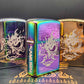 Samurai-Inspired Musical Arc Lighter —  Ballad of Buck Ravers/The Rebel Path Motif