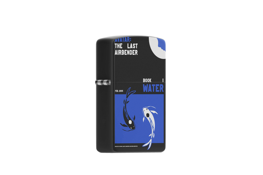 Avatar: The Last Airbender - Book Water Art – Sublimated Windproof Lighter
