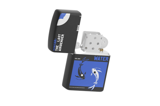 Avatar: The Last Airbender - Book Water Art – Sublimated Windproof Lighter