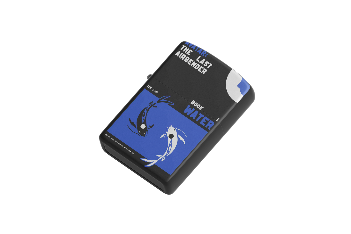 Avatar: The Last Airbender - Book Water Art – Sublimated Windproof Lighter