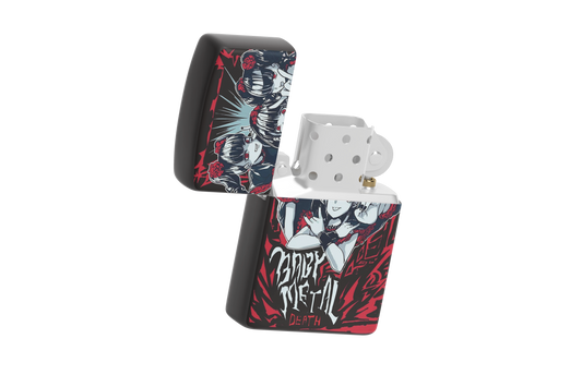 Baby Metal DEATH Pose Anime Styled– Sublimated Windproof Lighter