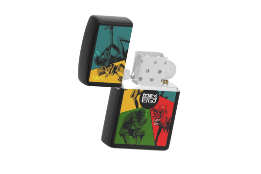 Cowboy Bebop Cast Panel – Sublimated Windproof Lighter - Cowboy Bebop