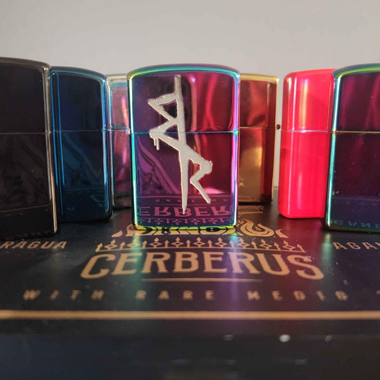 Cyberpunk-Inspired Lighter - Engraved Edgerunner Logo