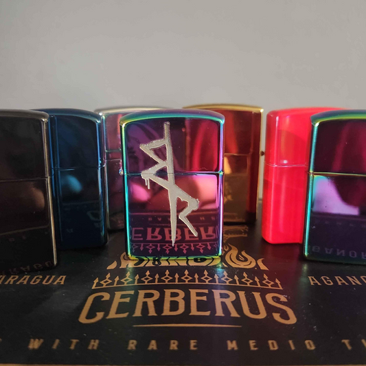 Cyberpunk-Inspired Lighter - Engraved Edgerunner Logo