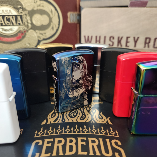 Neon Genesis Evangelion Windproof Lighter - Misato Katsuragi w/ NERV & Title Logos