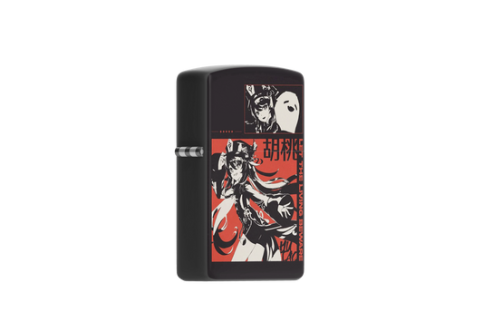 Hu Tao (Let the Living Beware) – Sublimated Windproof Lighter - Genshin Impact