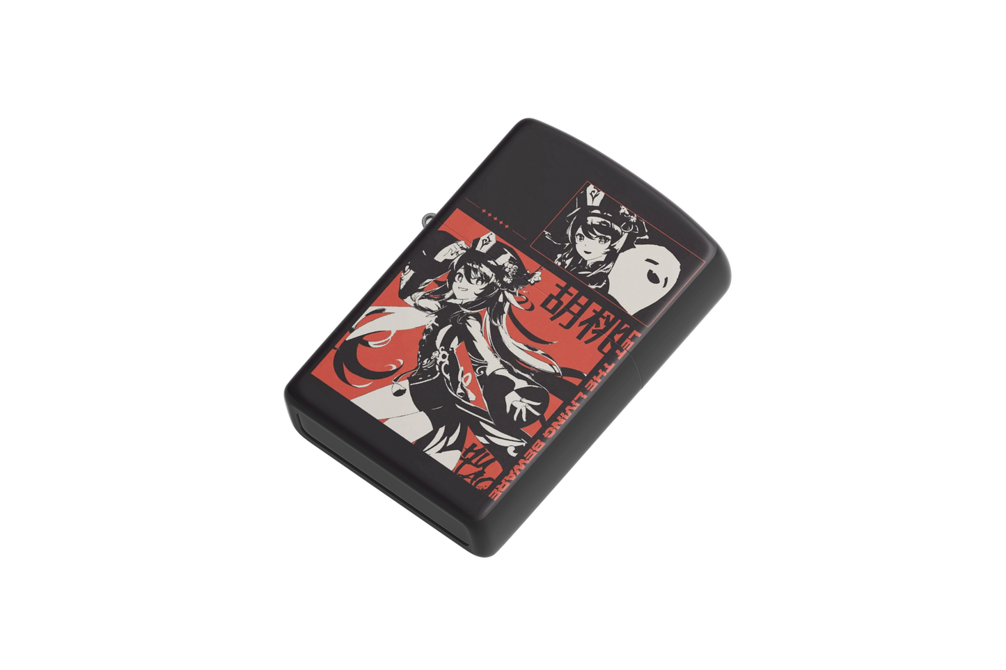 Hu Tao (Let the Living Beware) – Sublimated Windproof Lighter - Genshin Impact