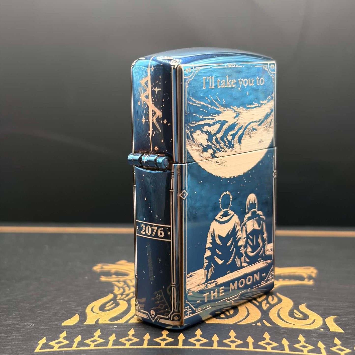 Cyberpunk Edgerunners Musical Arc Lighter – “I’ll Take You to the Moon"