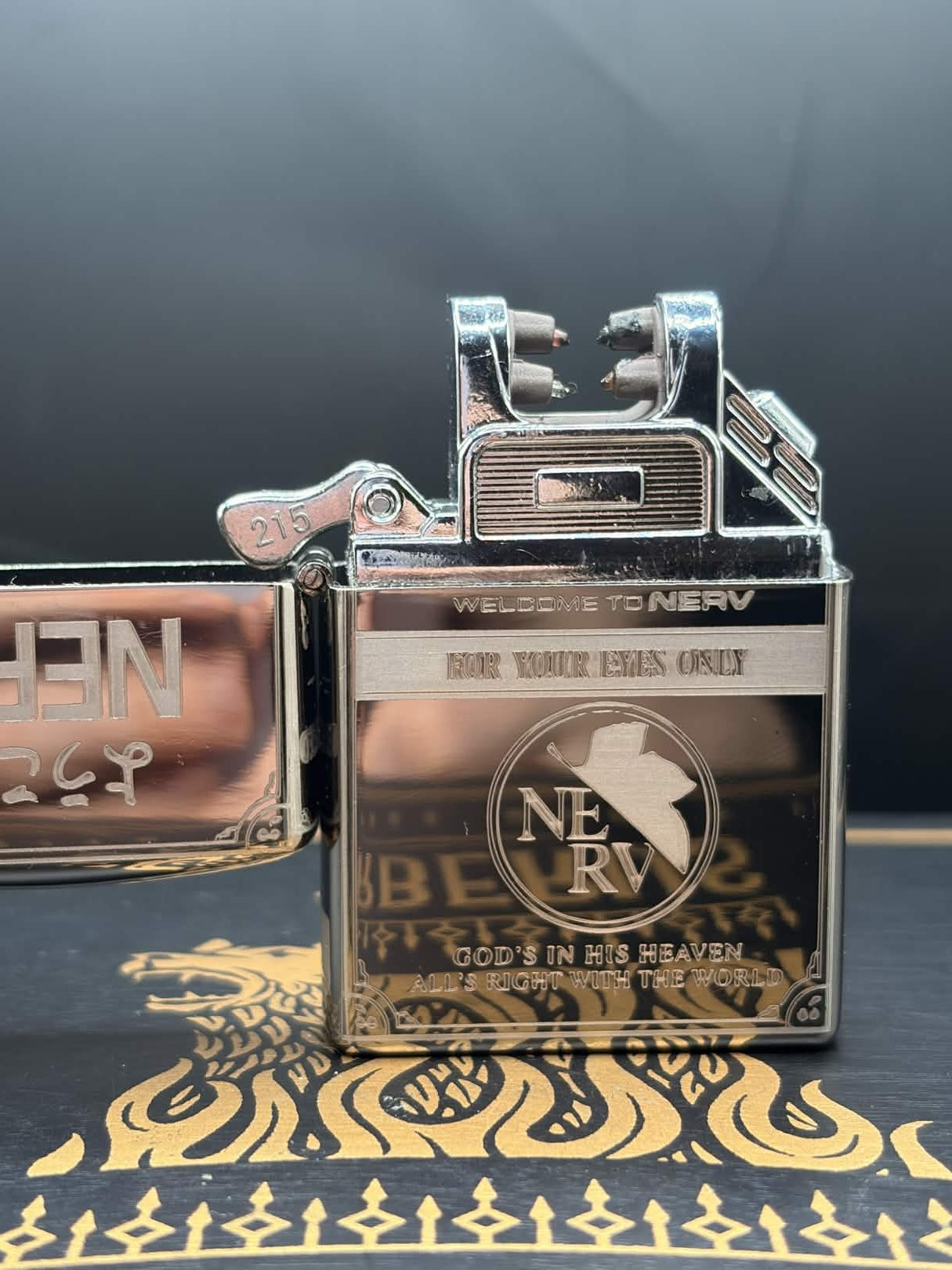 NERV Musical Arc Lighter – A Cruel Angel’s Thesis (Classified Folder Edition)