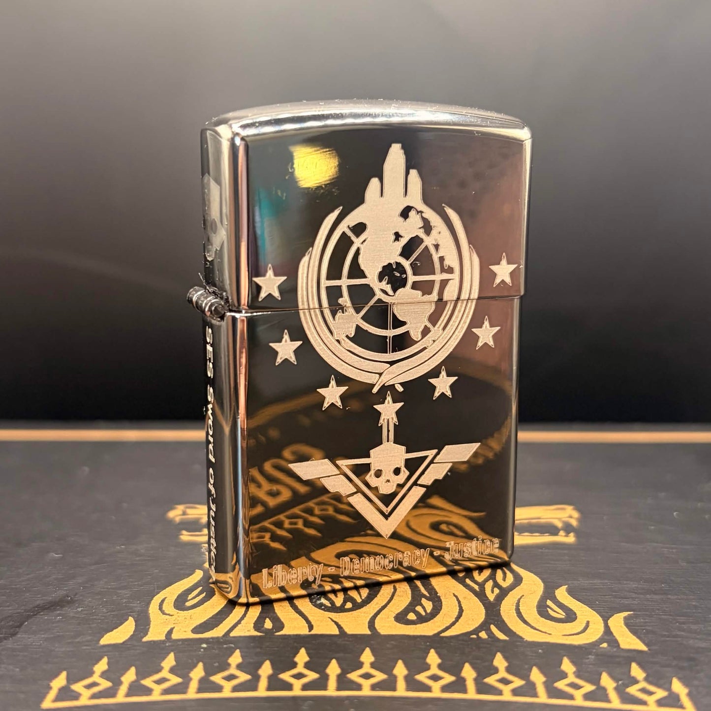 Helldivers Musical Arc Lighter – Super Earth Edition (A Cup of Liber-tea)