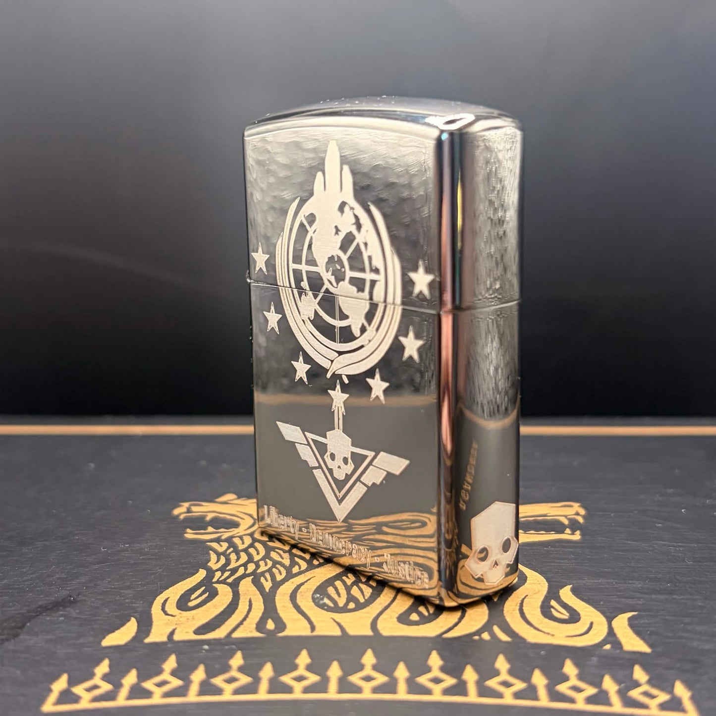 Helldivers Musical Arc Lighter – Super Earth Edition (A Cup of Liber-tea)