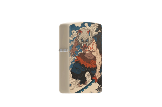 Inosuke Ukiyo-e Print - Sublimated Windproof Lighter – Demon Slayer