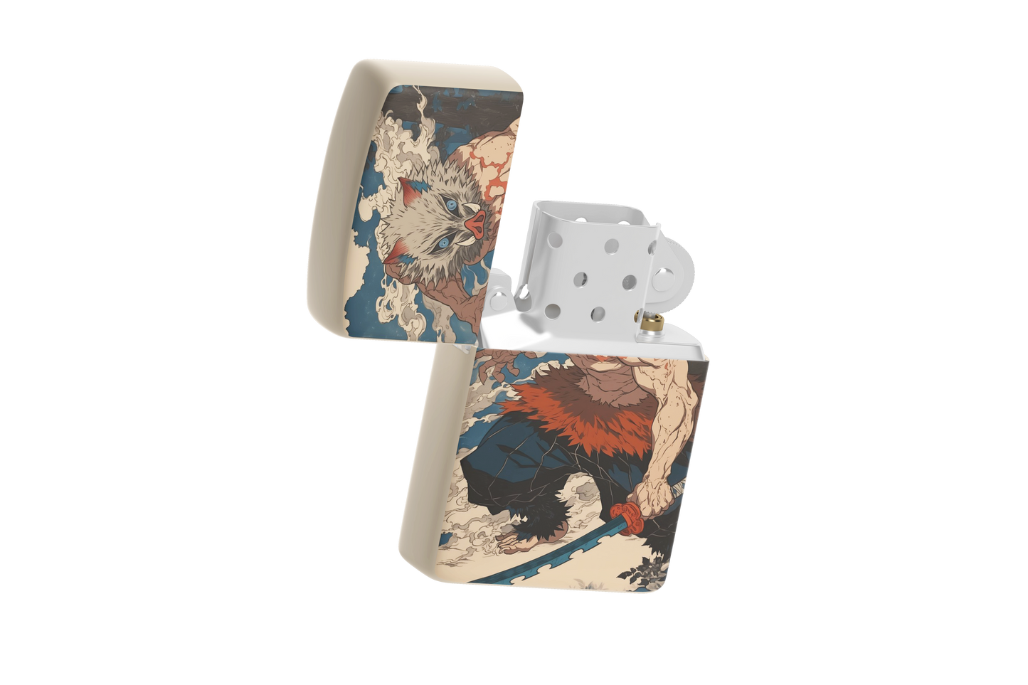 Inosuke Ukiyo-e Print - Sublimated Windproof Lighter – Demon Slayer