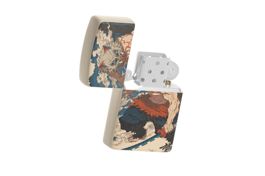 Inosuke Ukiyo-e Print - Sublimated Windproof Lighter – Demon Slayer