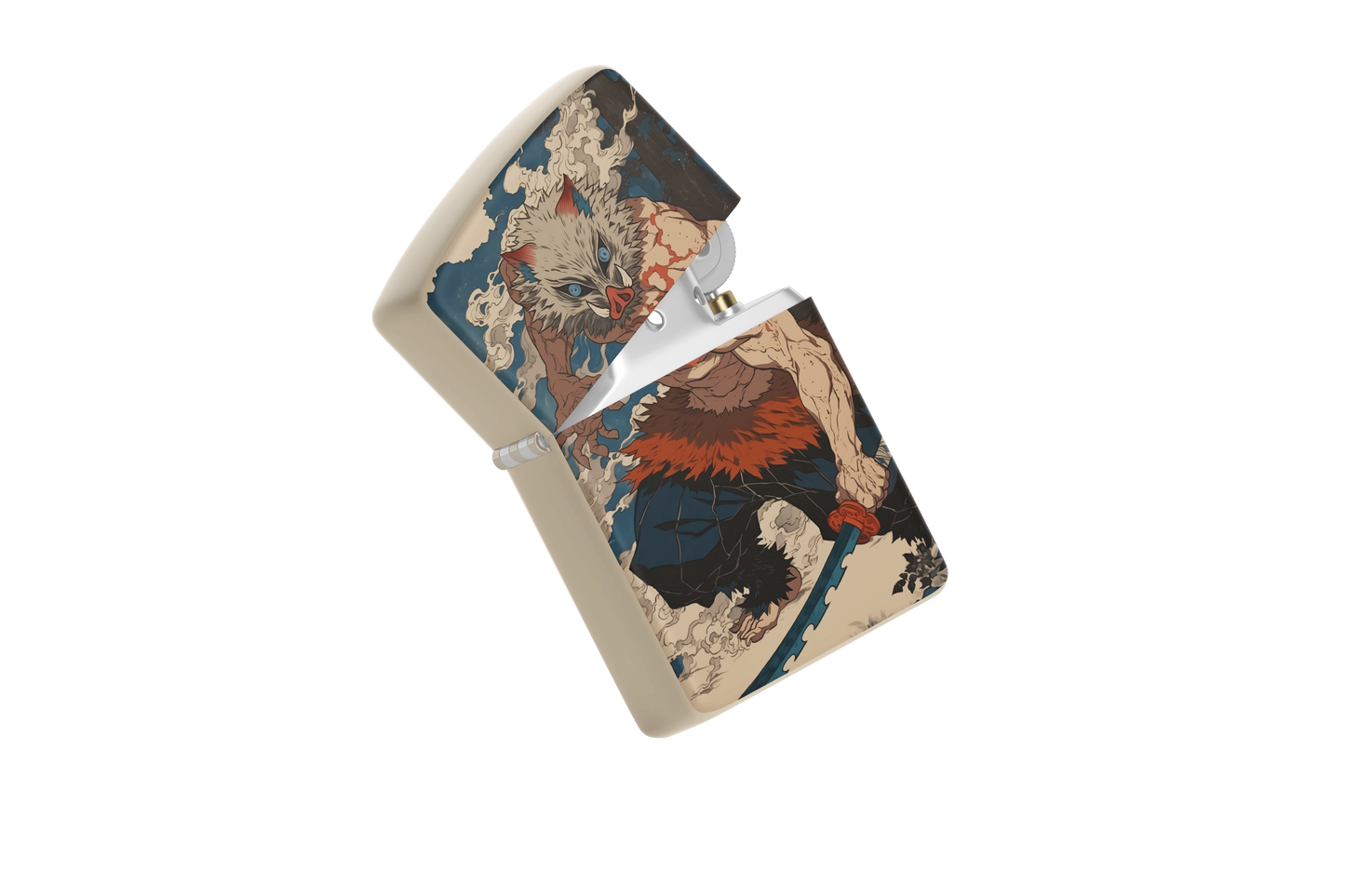 Inosuke Ukiyo-e Print - Sublimated Windproof Lighter – Demon Slayer