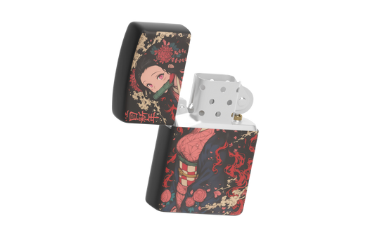 Nezuko Ukiyo-e Print - Sublimated Windproof Lighter – Demon Slayer