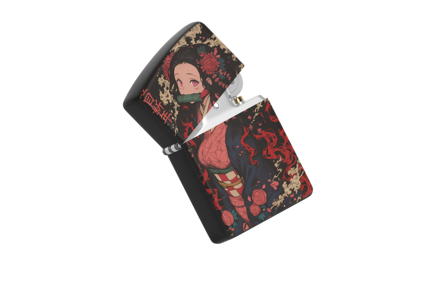 Nezuko Ukiyo-e Print - Sublimated Windproof Lighter – Demon Slayer