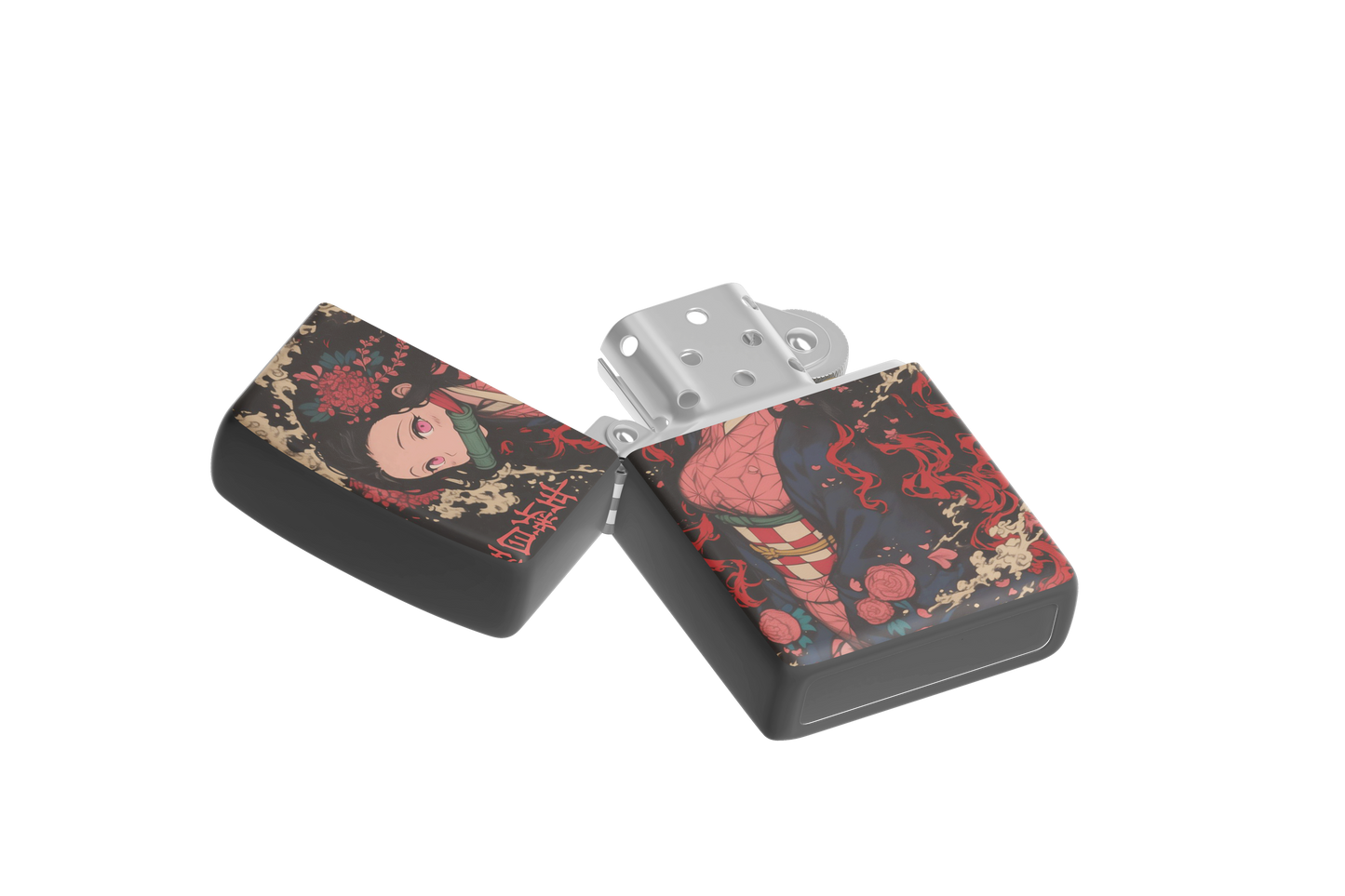 Nezuko Ukiyo-e Print - Sublimated Windproof Lighter – Demon Slayer
