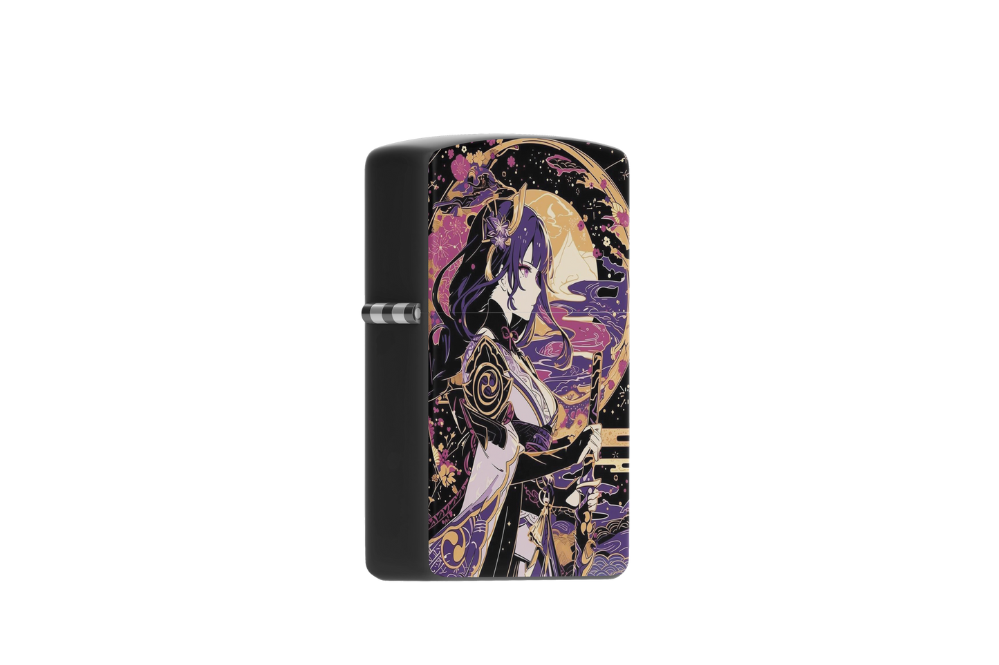 Raiden Shogun – Electro Reverence – Sublimated Windproof Lighter