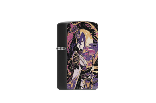 Raiden Shogun – Electro Reverence – Sublimated Windproof Lighter