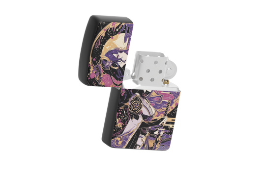 Raiden Shogun – Electro Reverence – Sublimated Windproof Lighter