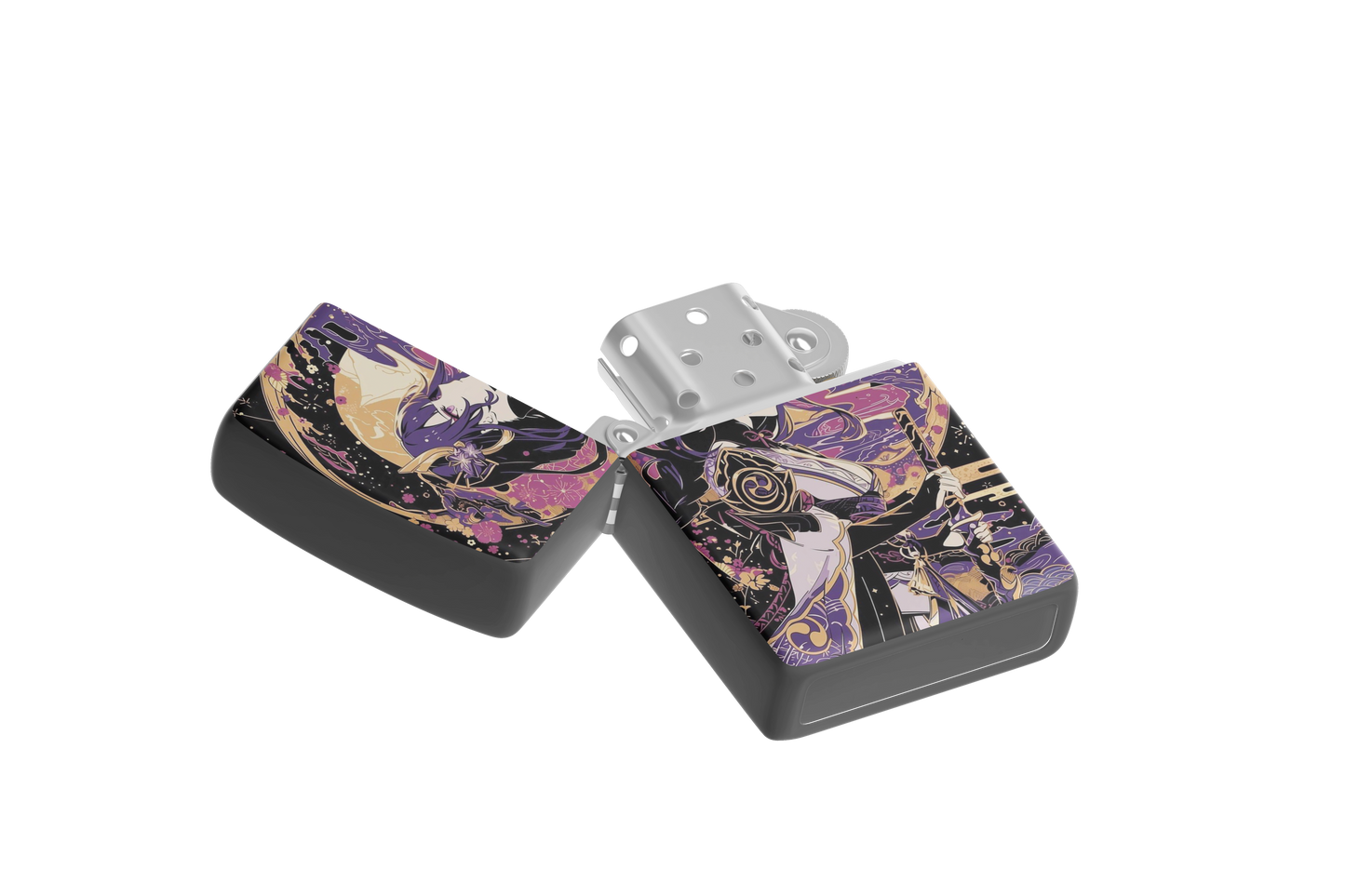 Raiden Shogun – Electro Reverence – Sublimated Windproof Lighter