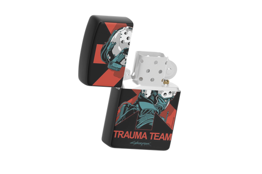 Cyberpunk 2077 Trauma Team – Engraved & Sublimated Windproof Lighter