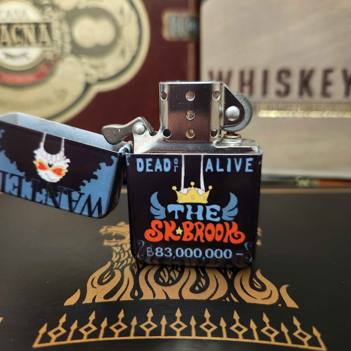 Soul King Brook Sublimated Lighter -  Full Color Bounty Artwork