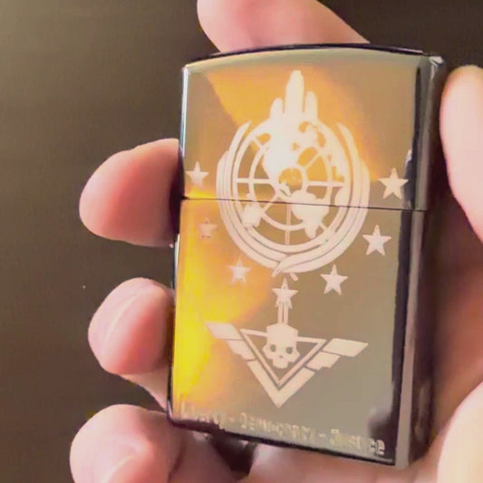 Helldivers Musical Arc Lighter – Super Earth Edition (A Cup of Liber-tea)